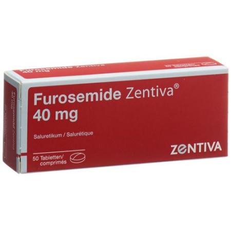 Furosemide Zentiva Tabl 40 mg 50 pcs - PrimeCare Global