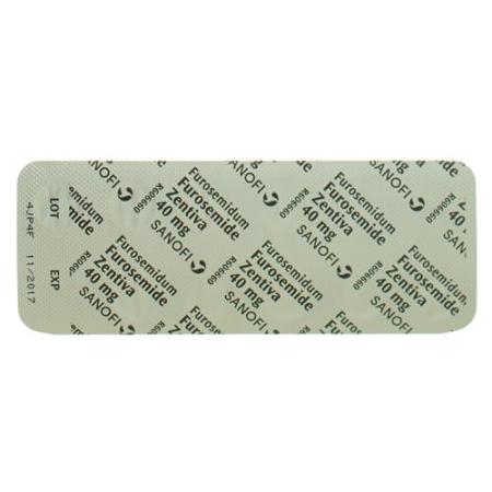 Furosemide Zentiva Tabl 40 mg 50 pcs - PrimeCare Global