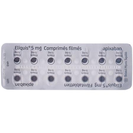 Eliquis Filmtablet 5 mg 100 pcs - PrimeCare Global