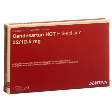 Candesartan HCT Helvepharm Tabl 32/12.5mg 28 pcs - PrimeCare Global