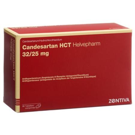 Candesartan HCT Helvepharm Tabl 32/25mg 98 pcs - PrimeCare Global