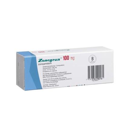 Zonegran Caps 100 mg 98 pcs - PrimeCare Global