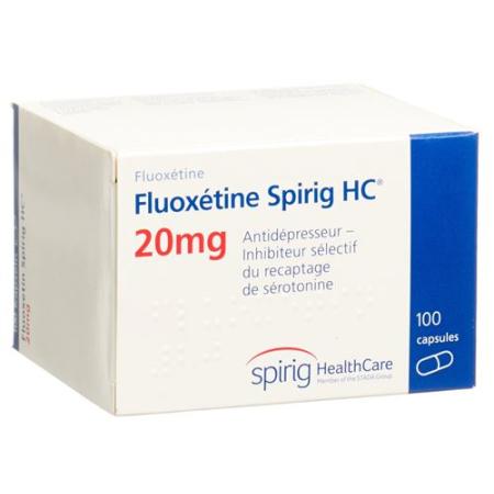 Fluoxetine Spirig HC Kaps 20 mg 100 pcs - PrimeCare Global