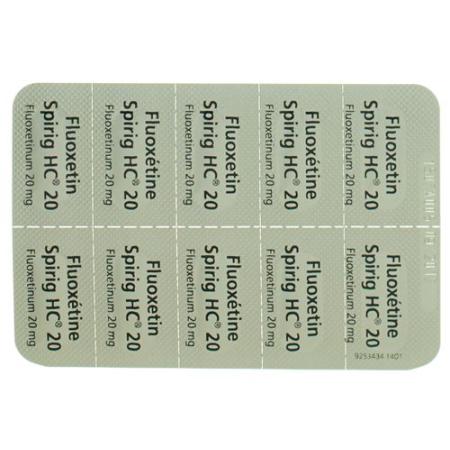 Fluoxetine Spirig HC capsules 20 mg 30 pcs - PrimeCare Global