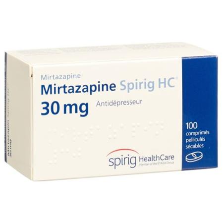 Mirtazapine Spirig HC Filmtabl 30 mg 100 pcs - PrimeCare Global