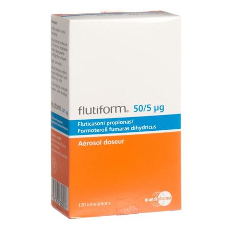 Flutiform 50/5 dosing aerosol 120 doses - PrimeCare Global
