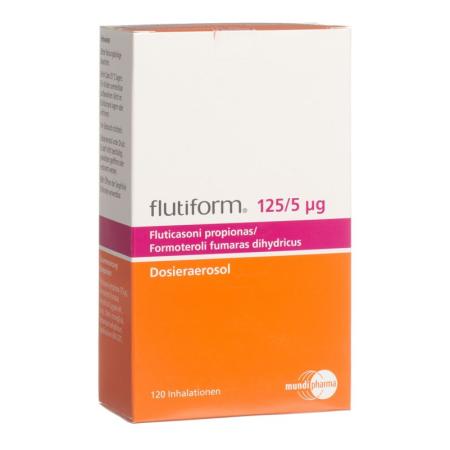 Flutiform 125/5 dosing aerosol 120 doses - PrimeCare Global