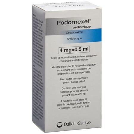 Podomexef 40 mg/5 ml 100 ml Kind Trink Granulat - PrimeCare Global