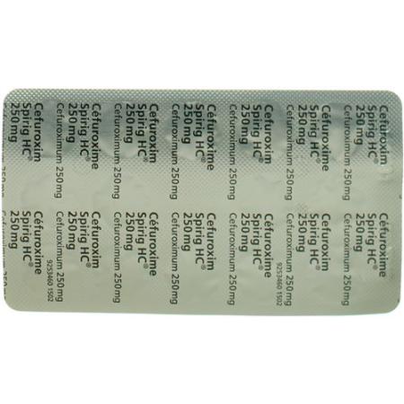 Cefuroxime Spirig HC Filmtabl 250 mg 14 pcs - PrimeCare Global