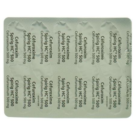 Cefuroxime Spirig HC Filmtabl 500 mg 14 pcs - PrimeCare Global