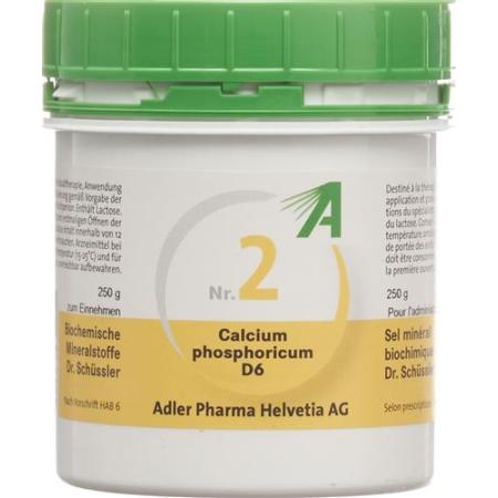 Adler Sch&uuml;ssler Nr2 Calcium phosphoricum Tabl D 6 250 g - PrimeCare Global