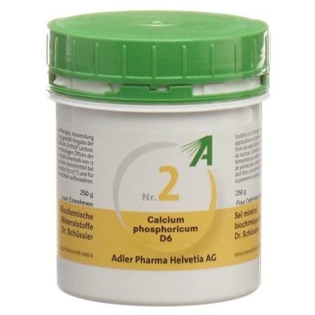 Adler Sch&uuml;ssler Nr2 Calcium phosphoricum Tabl D 6 250 g - PrimeCare Global