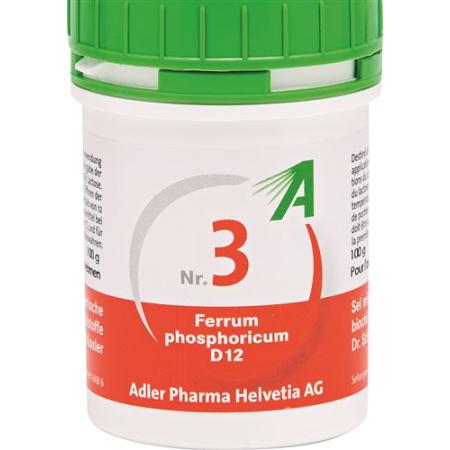 Adler Schuessler Nr3 Ferrum phosphoricum Tabl D 12 100 g - PrimeCare Global