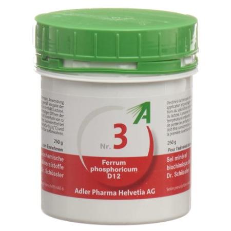 Adler Schuessler Nr3 Ferrum phosphoricum Tabl D 12 250 g - PrimeCare Global