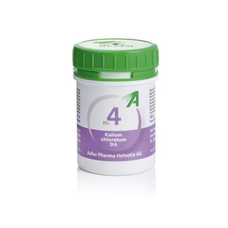 Adler Sch&uuml;ssler Nr4 potassium chloratum Tabl D 6 100 g - PrimeCare Global