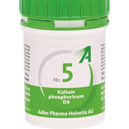 Adler Sch&uuml;ssler Nr5 Potassium phosphoricum Tabl D 6 100 g - PrimeCare Global