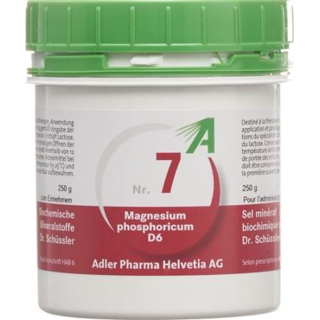 Adler Sch&uuml;ssler Nr7 Magnesium phosphoricum Tabl D 6 250 g - PrimeCare Global