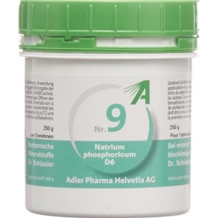 Adler Schuessler Nr9 sodium phosphoricum Tabl D 6 250 g - PrimeCare Global