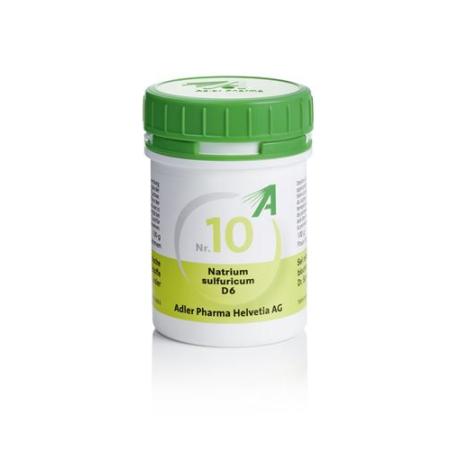 Adler Sch&uuml;ssler Nr10 sodium sulfuricum Tabl D 6 100 g - PrimeCare Global