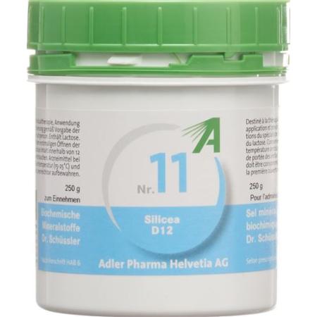 Adler Schuessler Nr11 Silicea Tabl D 12 250 g - PrimeCare Global
