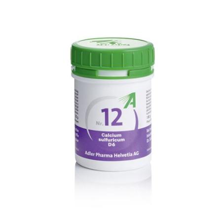 Adler Sch&uuml;ssler Nr12 Calcium sulfuricum Tabl D 6 100 g - PrimeCare Global