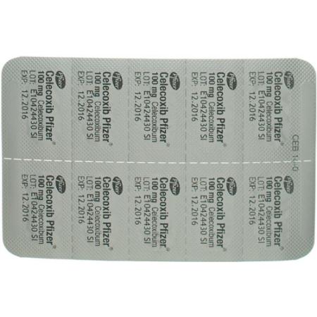 Celecoxib Pfizer Kaps 100 mg 30 pcs - PrimeCare Global
