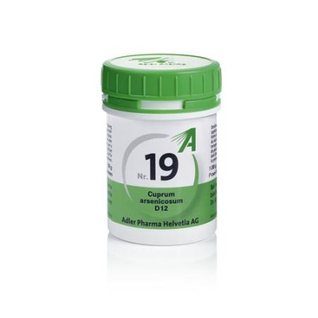 Adler Schuessler Nr19 Cuprum arsenicosum Tabl D 12 100 g - PrimeCare Global