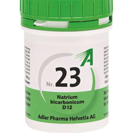 Adler Schuessler Nr23 sodium bicarbonicum Tabl D 12 100 g - PrimeCare Global