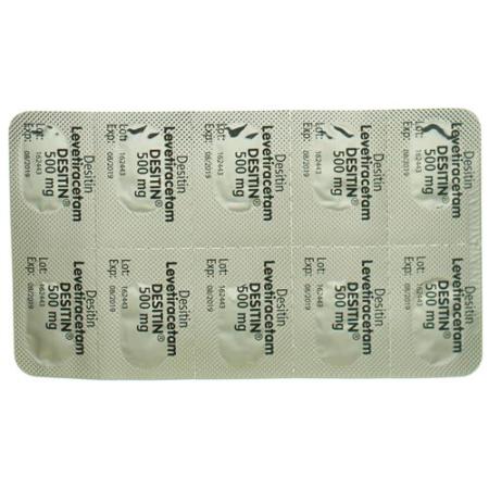 Levetiracetam DESITIN Filmtabl 500 mg 20 pcs - PrimeCare Global