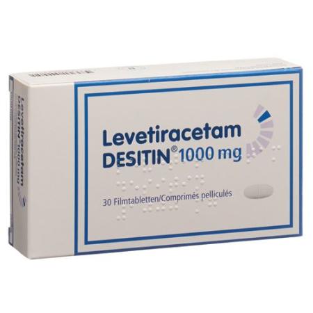 Levetiracetam DESITIN Filmtabl 1000 mg 30 pcs - PrimeCare Global