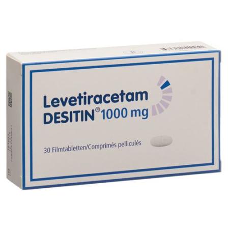 Levetiracetam DESITIN Filmtabl 1000 mg 30 pcs - PrimeCare Global