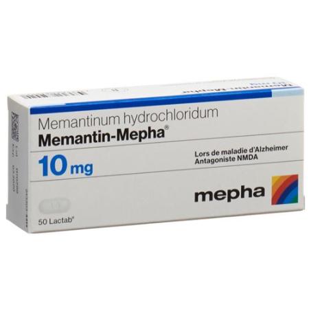 Memantine-Mepha Lactab 10 mg 50 pcs - PrimeCare Global