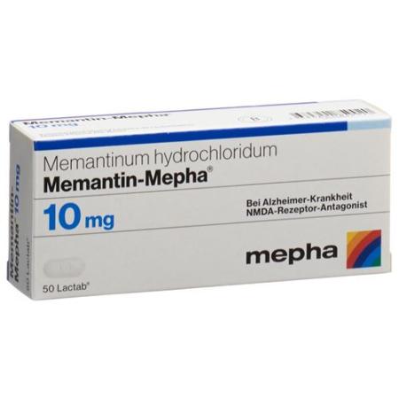 Memantine-Mepha Lactab 10 mg 50 pcs - PrimeCare Global