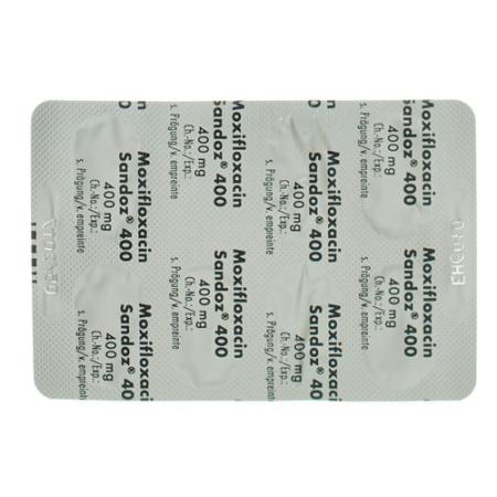 Moxifloxacin Sandoz Filmtabl 400 mg 5 pcs - PrimeCare Global