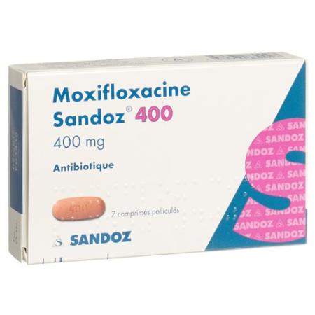 Moxifloxacin Sandoz Filmtabl 400 mg 7 pcs - PrimeCare Global