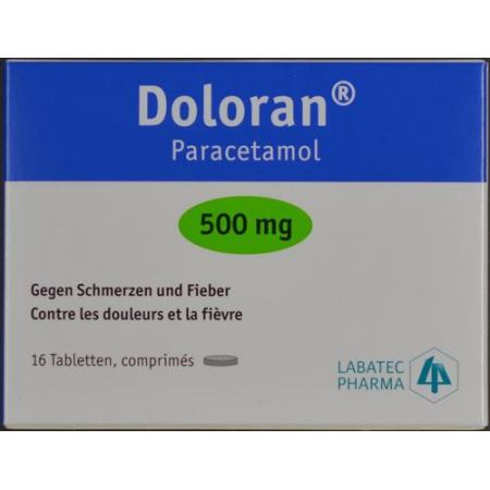 Doloran Tabletten 500mg 16 Stück - PrimeCare Global