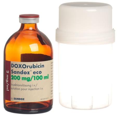 Doxorubicin Sandoz eco Inj L&ouml;s 200 mg/100ml 100 ml - PrimeCare Global