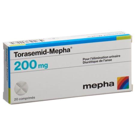 Torasemid-Mepha Tabl 200 mg 100 pcs - PrimeCare Global