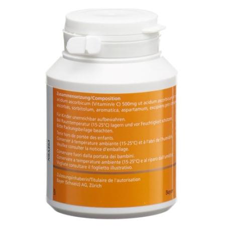 Redoxon chewable tablets 500 mg orange flavor sugar-free 60 pcs - PrimeCare Global