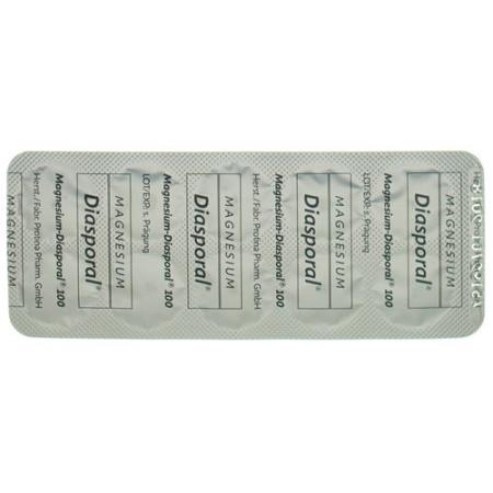 Magnesium Diasporal lozenges 100 mg orange flavor 50 pcs - PrimeCare Global