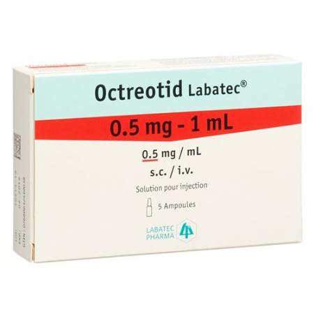 Octreotide Labatec Inj Loes 0.5mg/ml 5amp 1ml - PrimeCare Global
