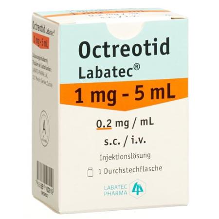 Octreotide Labatec Inj L&ouml;s 1mg/5ml Durchstf 5ml - PrimeCare Global