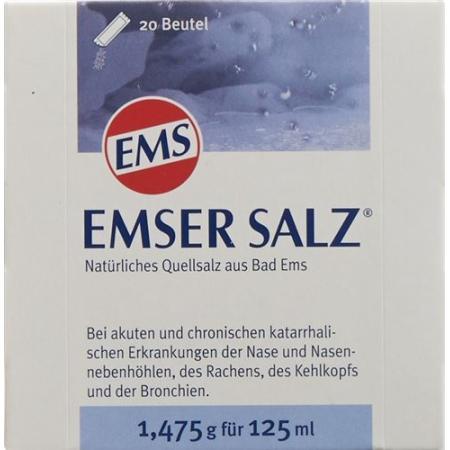 Emser salt Plv 20 bags 1,475 g - PrimeCare Global