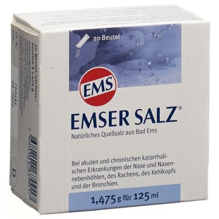 Emser salt Plv 20 bags 1,475 g - PrimeCare Global