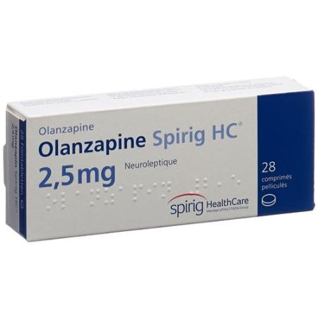Olanzapine Spirig HC Filmtabl 2.5 mg 28 pcs - PrimeCare Global