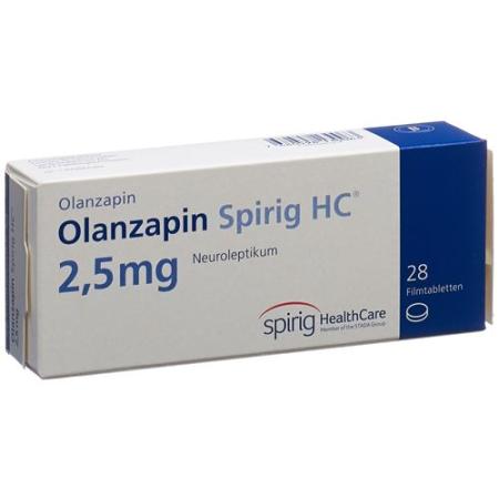 Olanzapine Spirig HC Filmtabl 2.5 mg 28 pcs - PrimeCare Global