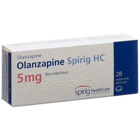 Olanzapine Spirig HC Filmtabl 5 mg 28 pcs - PrimeCare Global
