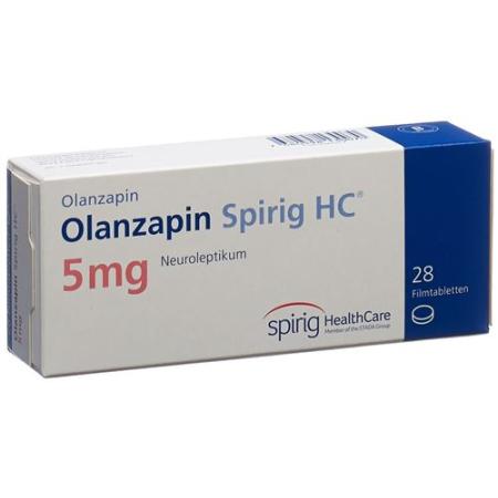 Olanzapine Spirig HC Filmtabl 5 mg 28 pcs - PrimeCare Global