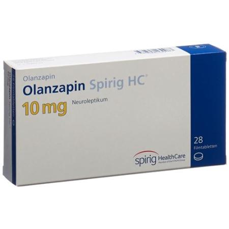 Olanzapine Spirig HC Filmtabl 10 mg 28 pcs - PrimeCare Global