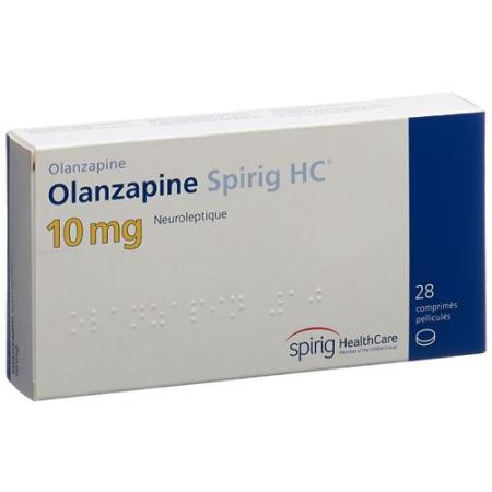 Olanzapine Spirig HC Filmtabl 10 mg 28 pcs - PrimeCare Global